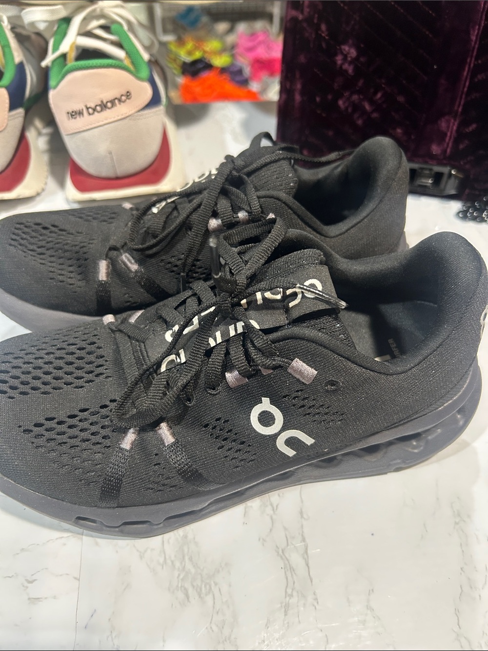 On Cloud X Women’s 6.5 Black Running Training Sneakers